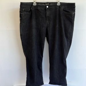 Rafaella Slimming Weekend Jeans Plus Size 28W Black